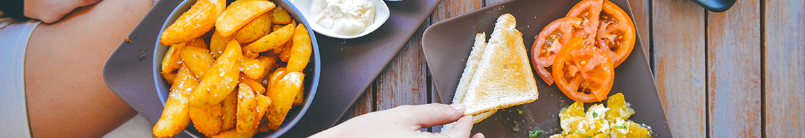 Eating Cafe at King Arthur Flour.